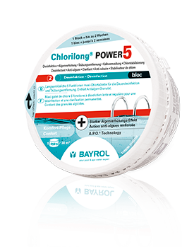 Chlorilong Power5 Bloc Mini (8 Tabletten à 340g) - 2,72kg